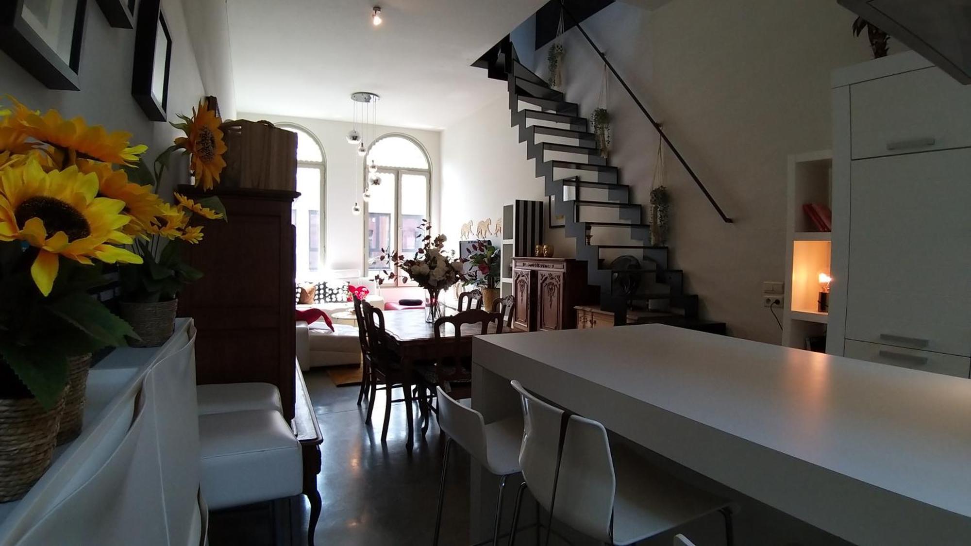 Wellness Loft With Sauna, Jacuzzi, Roof Terrace & Amazing View Apartment Antwerp Luaran gambar