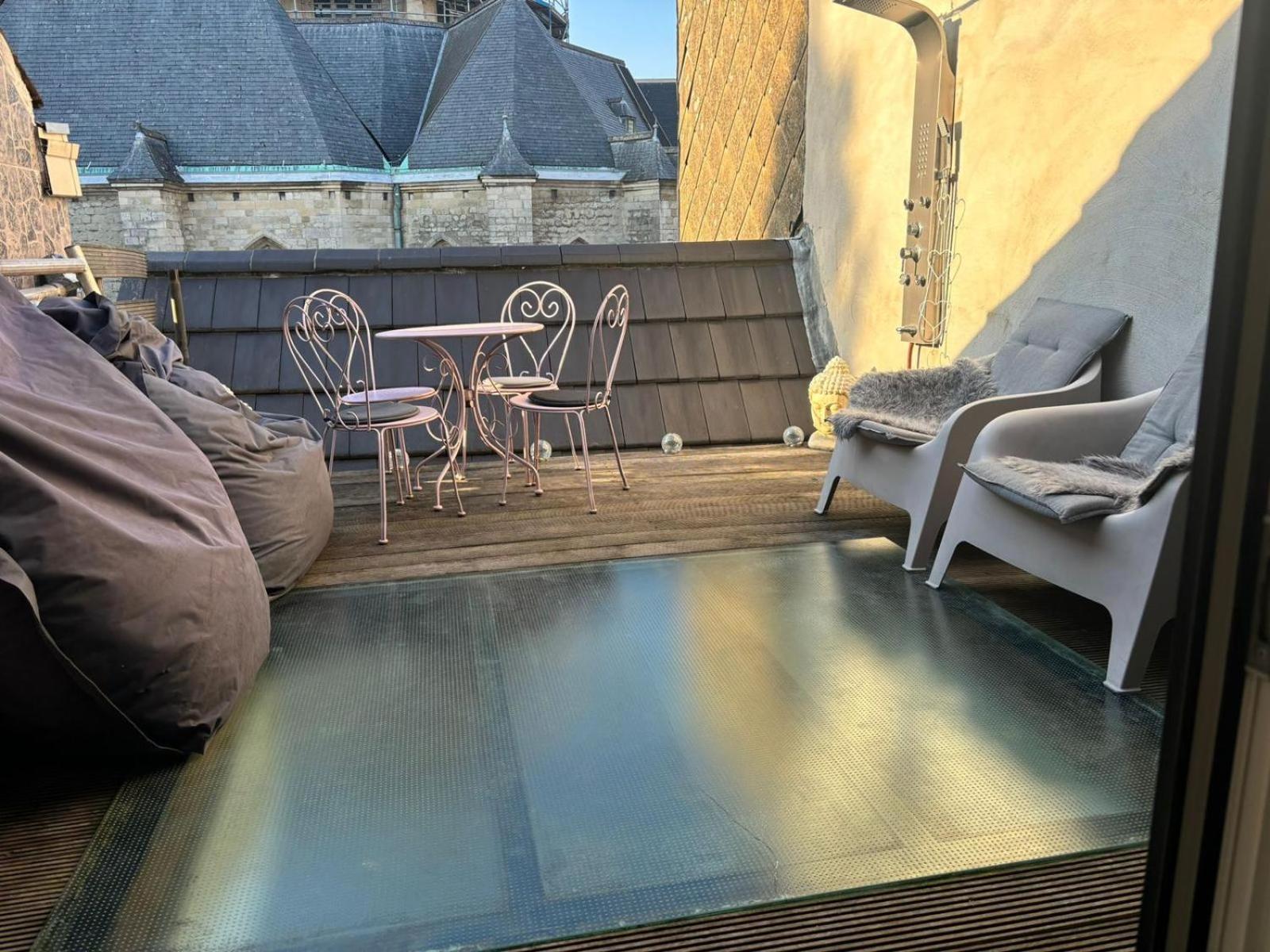 Wellness Loft With Sauna, Jacuzzi, Roof Terrace & Amazing View Apartment Antwerp Luaran gambar