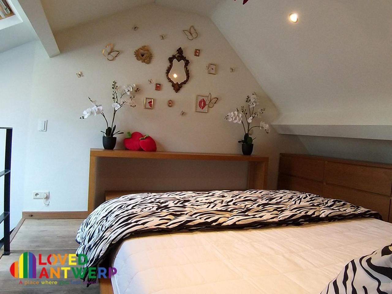 Wellness Loft With Sauna, Jacuzzi, Roof Terrace & Amazing View Apartment Antwerp Luaran gambar