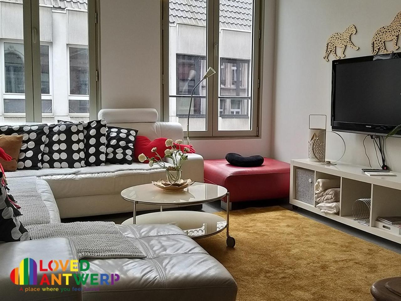 Wellness Loft With Sauna, Jacuzzi, Roof Terrace & Amazing View Apartment Antwerp Luaran gambar